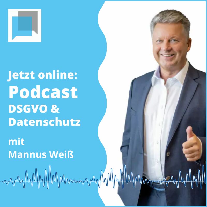 Beuitragsbild des Podcast Datenschutz von Die KMU Berater auf LinkedIn.