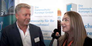 Interview mit Datenschützer Mannus Weiss, dem Geschäftsführer der Datenschutzkonzept GmbH, auf der 3. KONEKT Rhein-Mosel über Datenschutz, DSGVO und TOM-Liste.