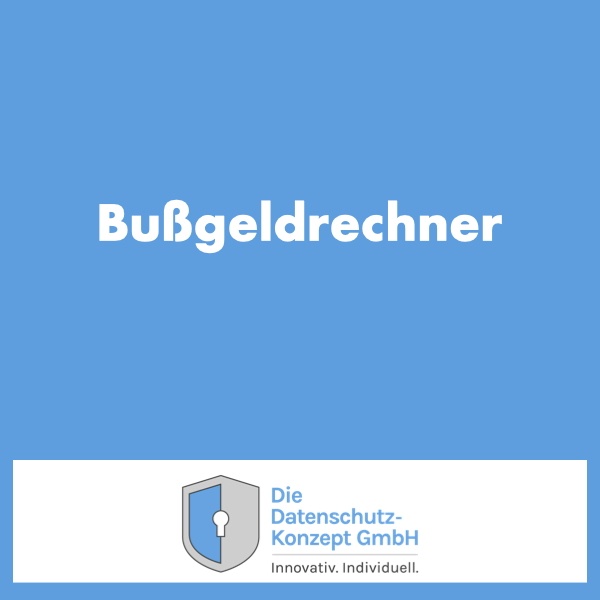 bussgeldrechner-1 Hellblaues Grafikelement mit dem Text "Bußgeldrechner"