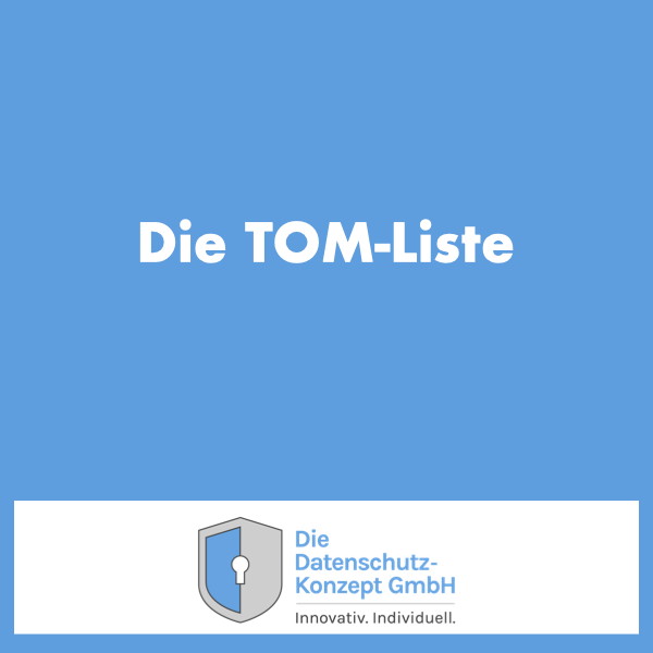 tom liste dsgvo tom liste dsgvo